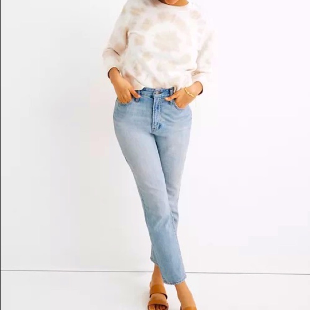 Madewell Curvy Perfect Vintage Jean in Fitzgerald Wash Size 27